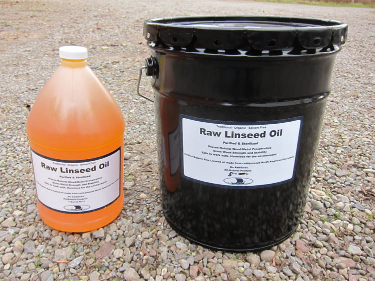 Viking Purified Raw Linseed Oil: 1 Gallon & 5 Gallon