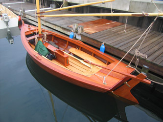 Linseed oil boat application for a small sailboat